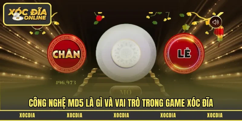 Công nghệ MD5 là gì và vai trò trong game xóc đĩa