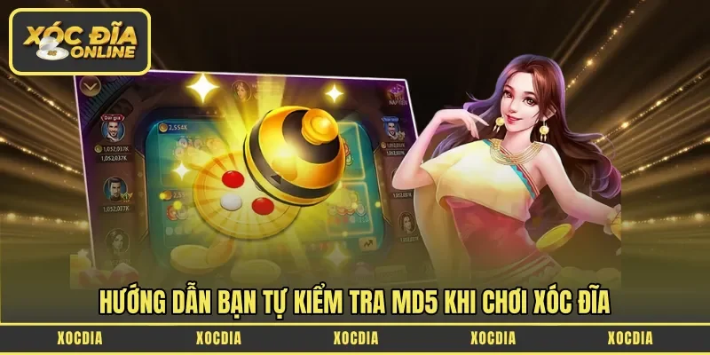 Hướng dẫn bạn tự kiểm tra MD5 khi chơi xóc đĩa
